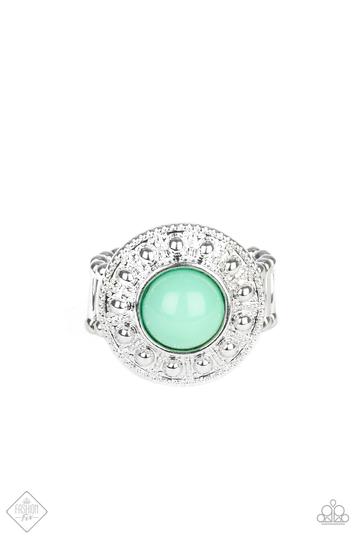 Treasure Chest Shimmer - Paparazzi - Green Ring