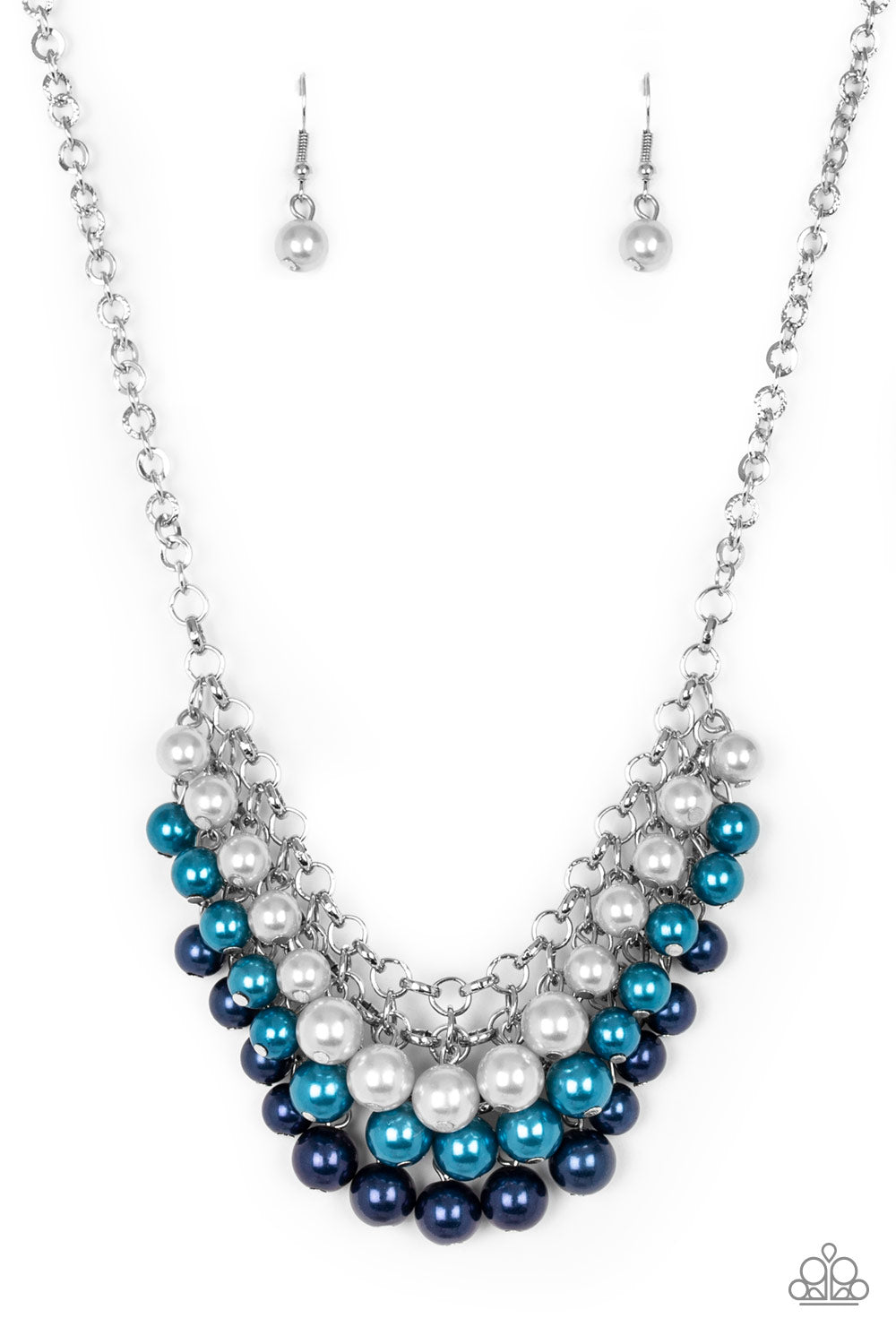 Run For The HEELS! - Paparazzi - Blue Necklace