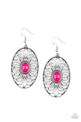 Really Whimsy - Paparazzi - Pink Earrings