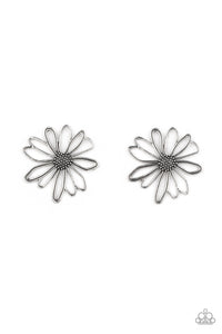 Artisan Arbor - Paparazzi - Silver Flower Post Earrings