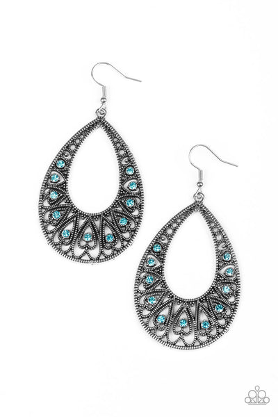 Love To Be Loved - Paparazzi - Blue Earrings