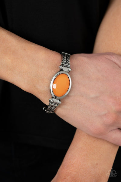 Color Coordinated - Paparazzi - Orange Bracelet